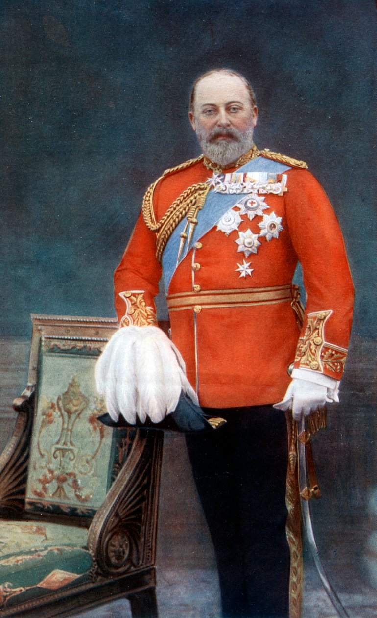 Kong Edward VII, tidlig på 1900-tallet. av William and Daniel Downey