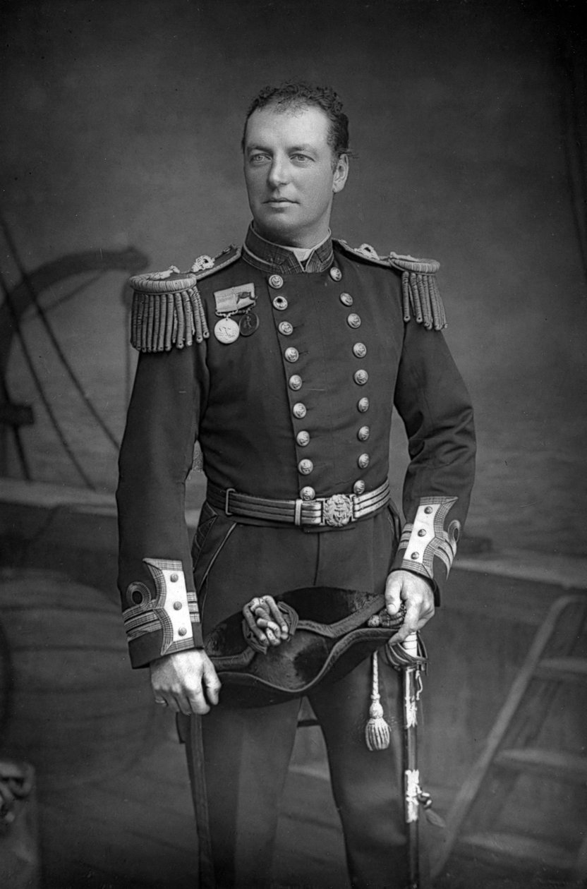 Lord Charles Beresford 1846-1919, britisk admiral og parlamentsmedlem, 1890. av William and Daniel Downey