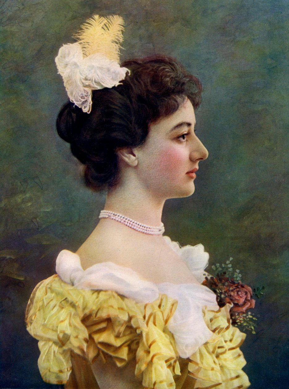 Maud Hoffman, skuespillerinne, 1899-1900. av William and Daniel Downey