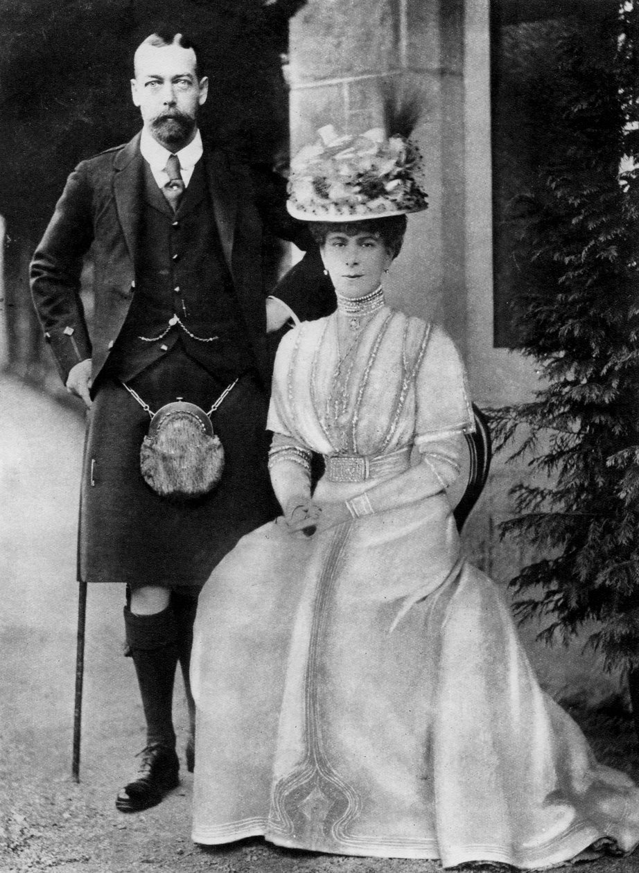 Prins og prinsesse av Wales, 1909 1937 av William and Daniel Downey