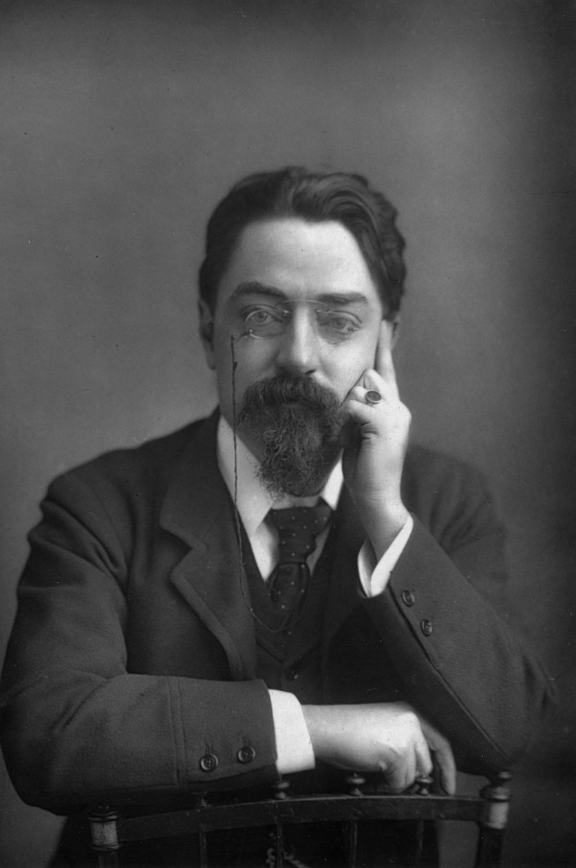 Sidney James Webb, 1st Baron Passfield 1859-1947, britisk sosialist, økonom og reformator. av William and Daniel Downey