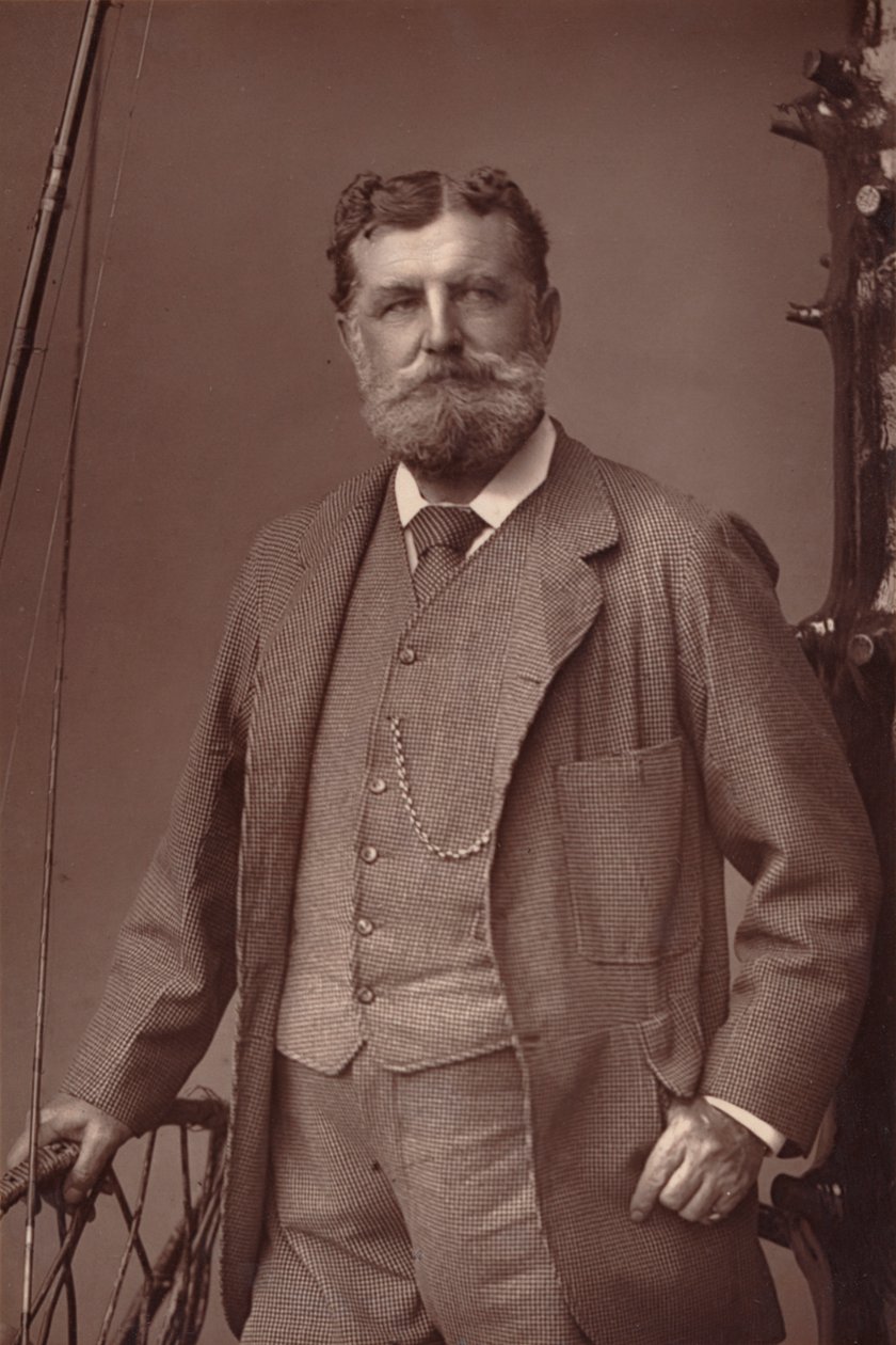 Sir Christopher Teesdale, c1891 av William and Daniel Downey