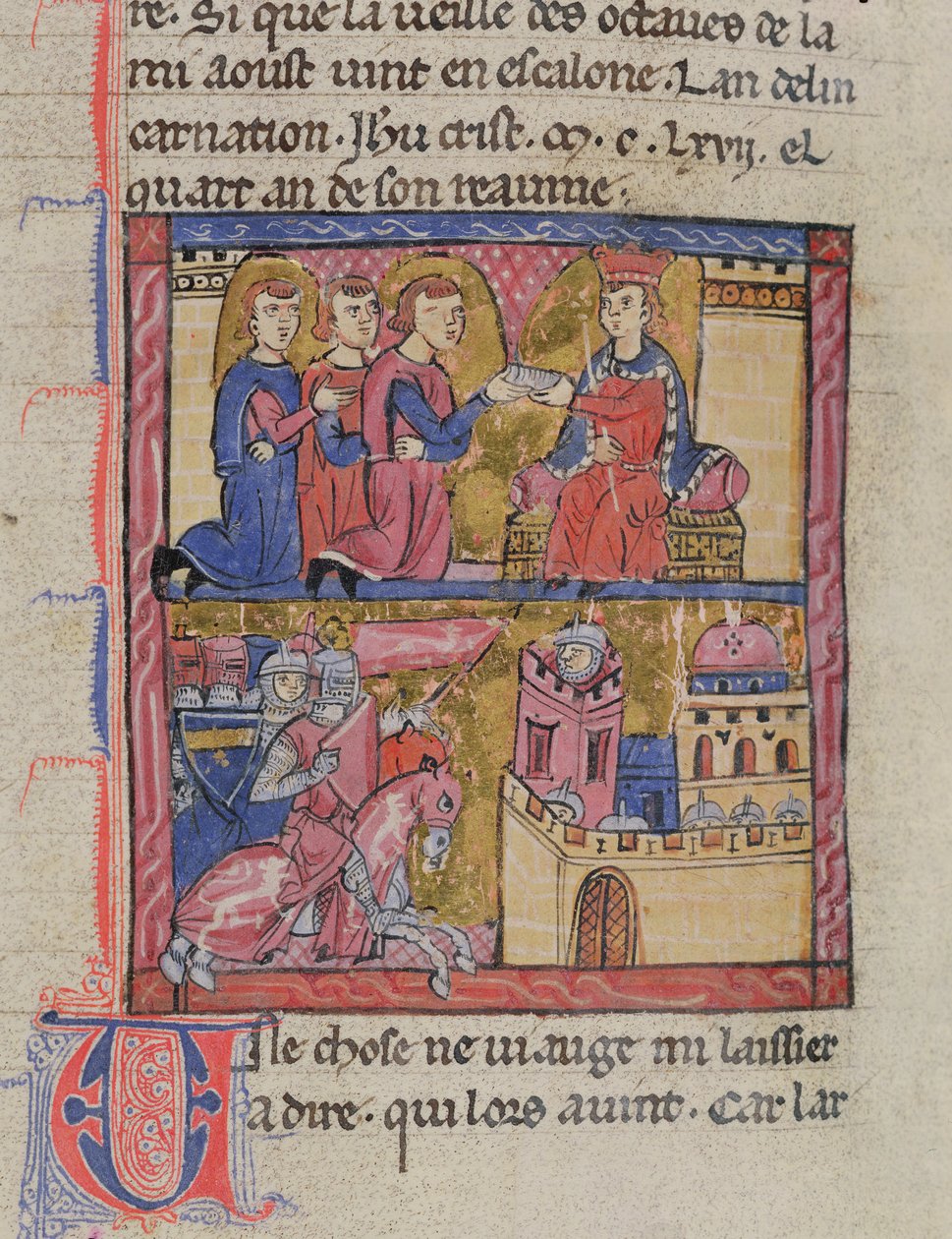 Den bysantinske keiseren inngår en allianse med Jerusalem i 1168 for å kontrollere Egypt av William of Tyre