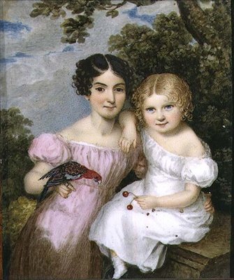 Maria og Fanny FitzHerbert av William the Elder Corden
