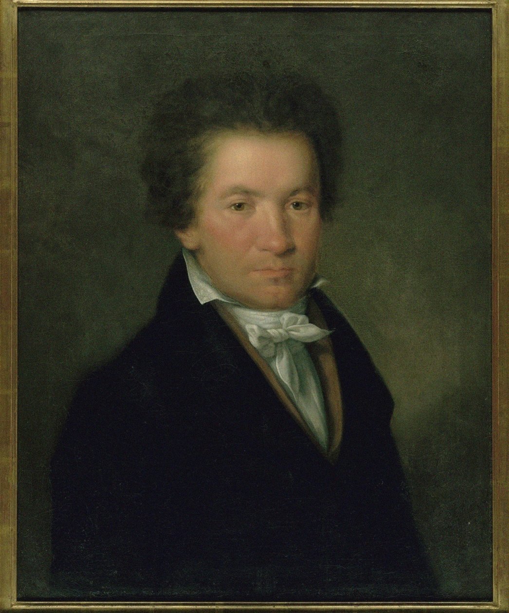 Portrett av Ludwig van Beethoven, 1815. av Willibrord Josef Maehler