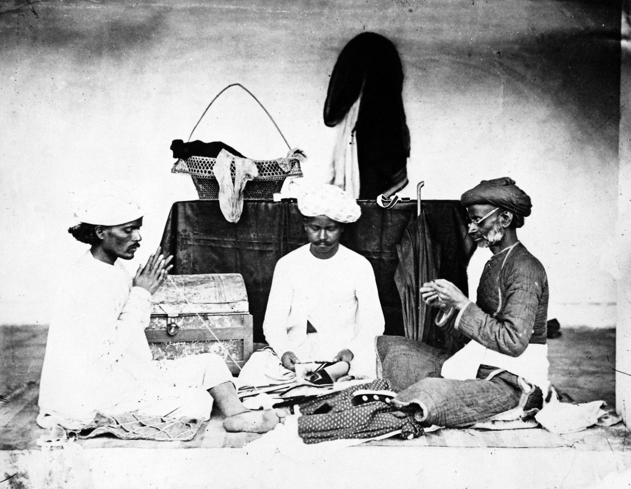 Skreddere, ca. 1870-tallet av Willoughby Wallace Hooper