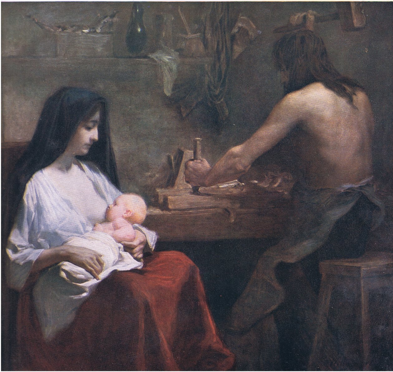 The Holy Family, Bibbys Annual, 1916-17 av Willy Martens