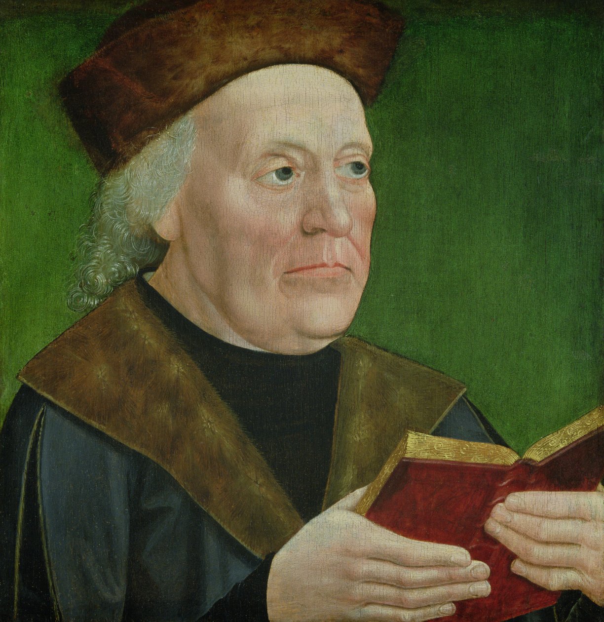 Ordfører Hermann Langenbeck, ca. 1515 (olje på eikepanel) av Wilm Dedecke