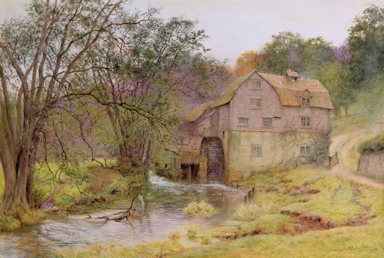 The Never Failing Brook, The Busy Stream, 1898 av Wilmot Pilsbury