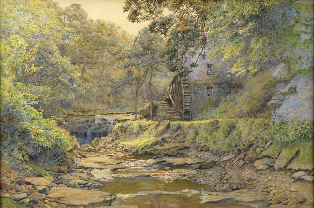 En Yorkshire Mill, 1886 av Wilmot Pilsbury