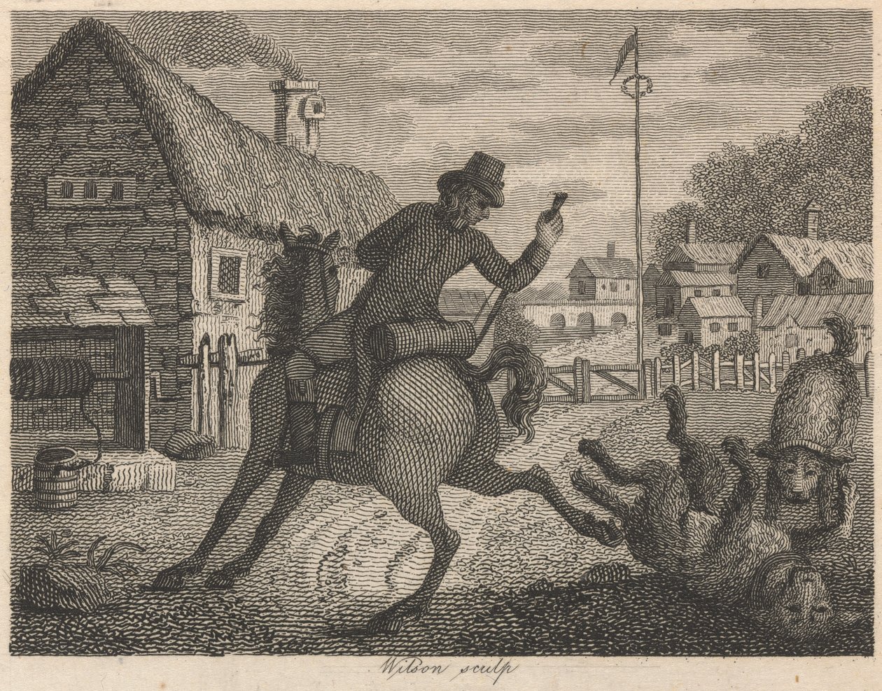 Kuren, hesten og gjeterhunden av Wilson