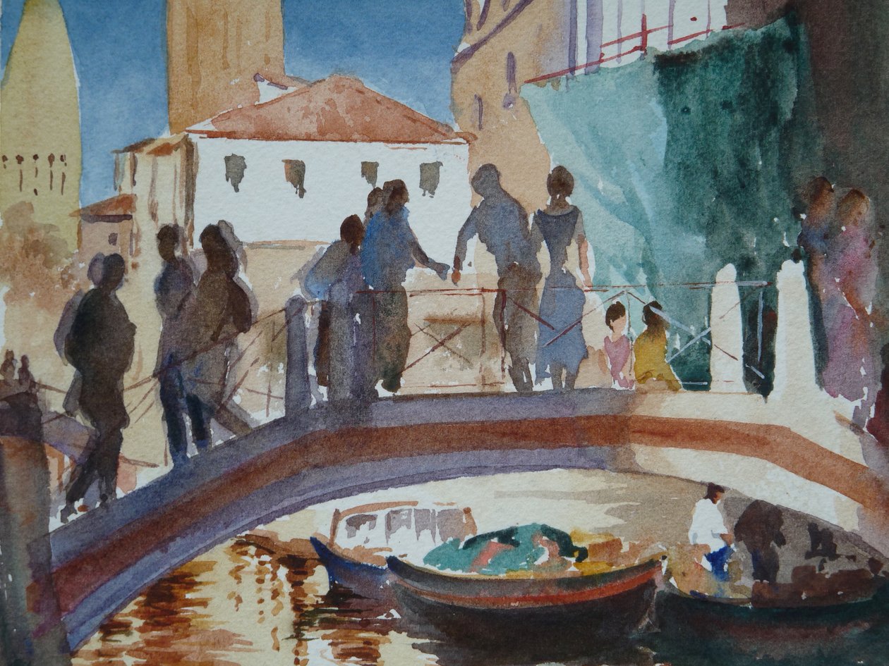 475 Ponte dei Pugni - siste av solen (1) av Wilson Clive