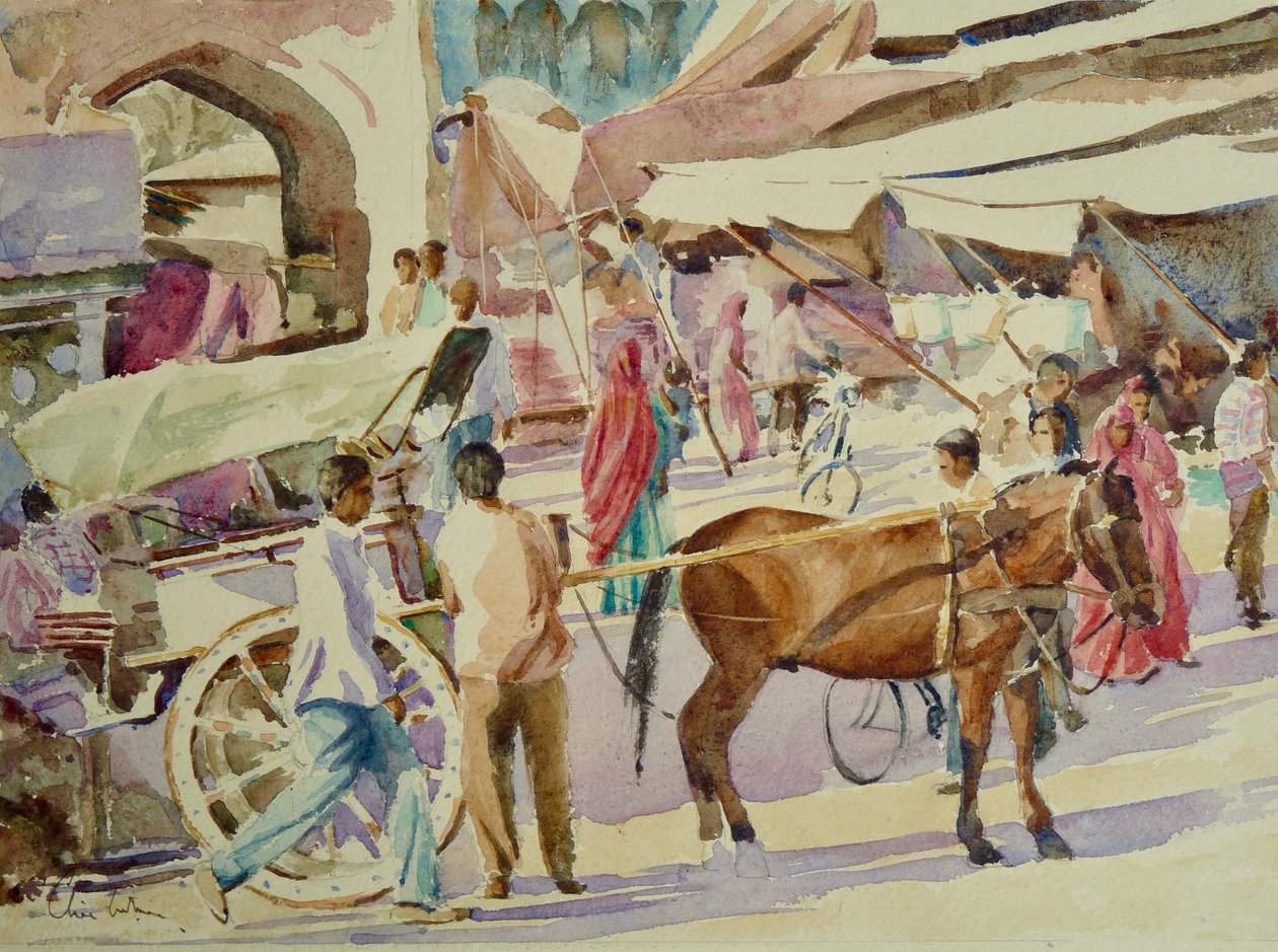 680 Klokketårnmarked, Jodhpur av Wilson Clive