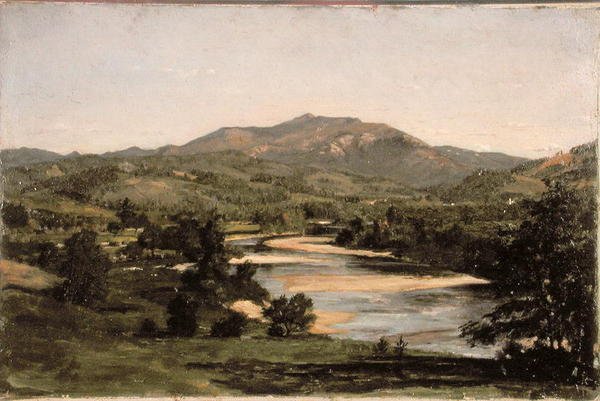 Studie for Welch Mountain fra West Compton, New Hampshire av Winckworth Allan Gay