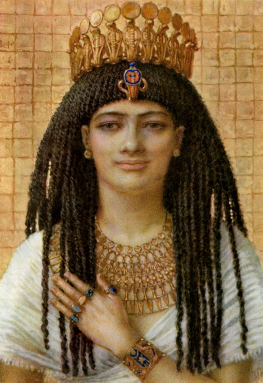 Mutnezemt, gammel egyptisk dronning av det 18. dynastiet, 14.-13. århundre f.Kr. 1926. av Winifred Mabel Brunton