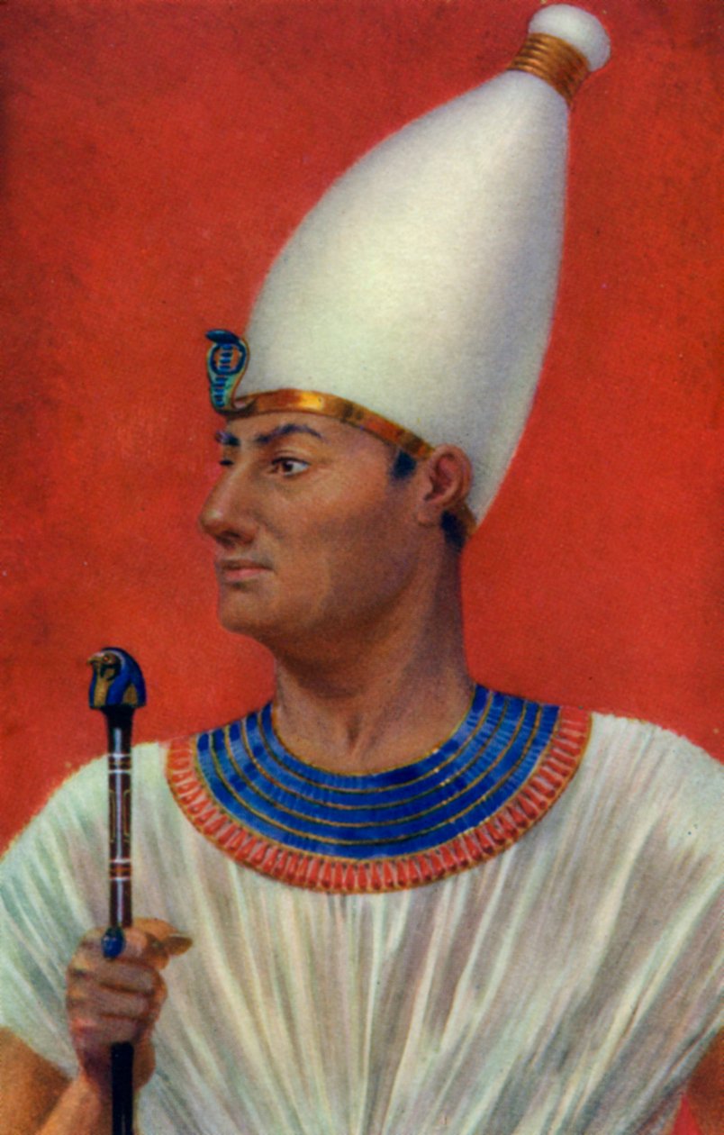 Thutmosis III, gammel egyptisk farao fra det 18. dynastiet, 1400-tallet f.Kr. 1926. av Winifred Mabel Brunton