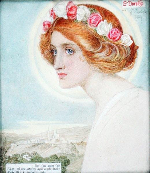 St. Dorothy av Winifred Sandys