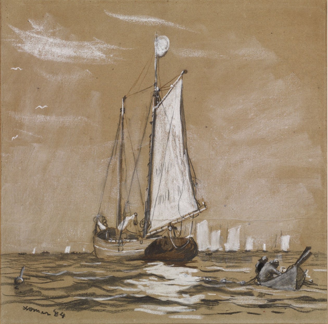 En fiskeskytter av Winslow Homer