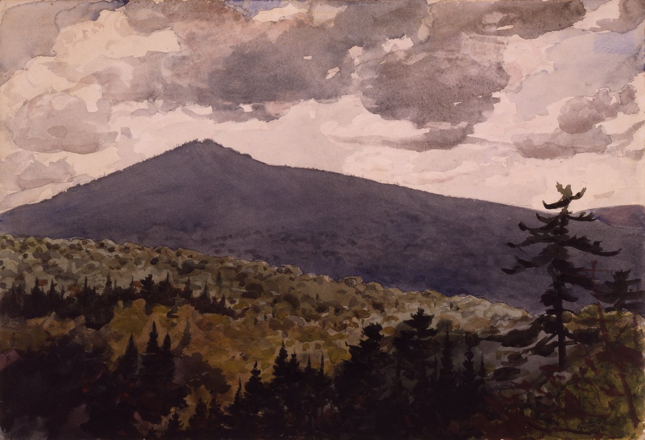 Brent fjell, 1902 av Winslow Homer