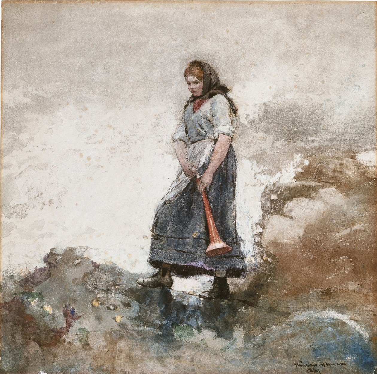Kystvaktens datter av Winslow Homer