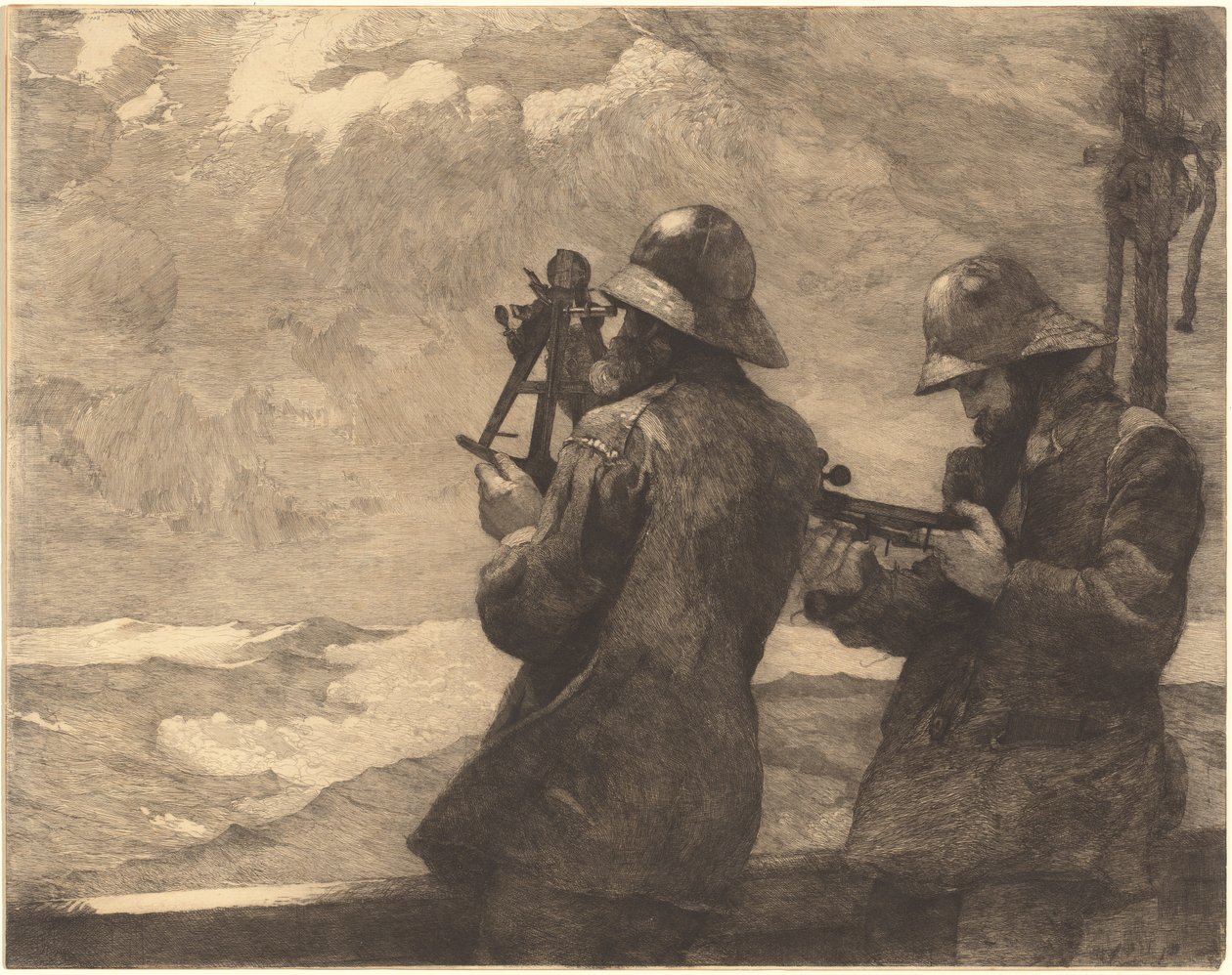 Åtte klokker av Winslow Homer