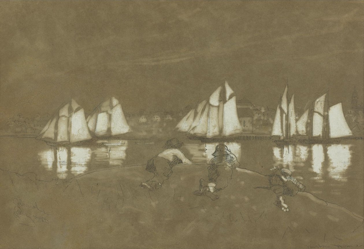 Gloucester havn av Winslow Homer