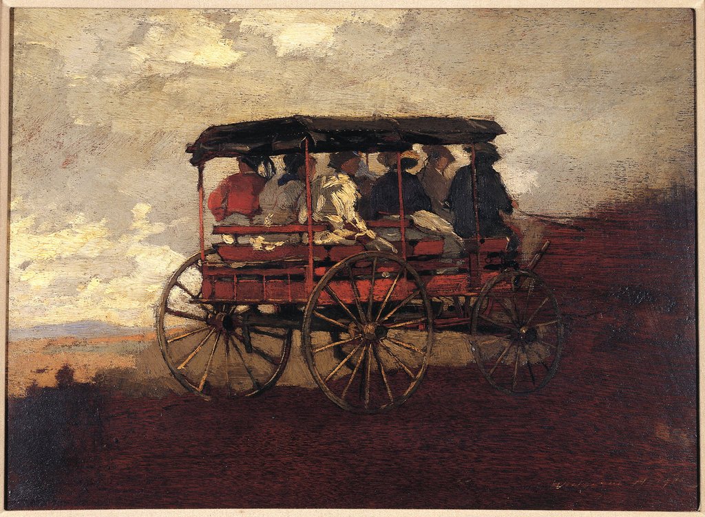 Mountain Wagon av Winslow Homer