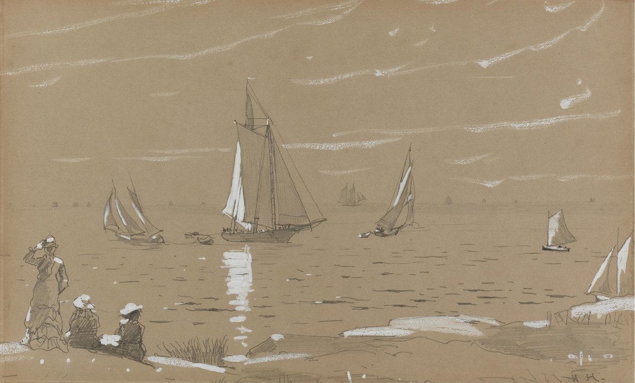 Seilbåter av Winslow Homer