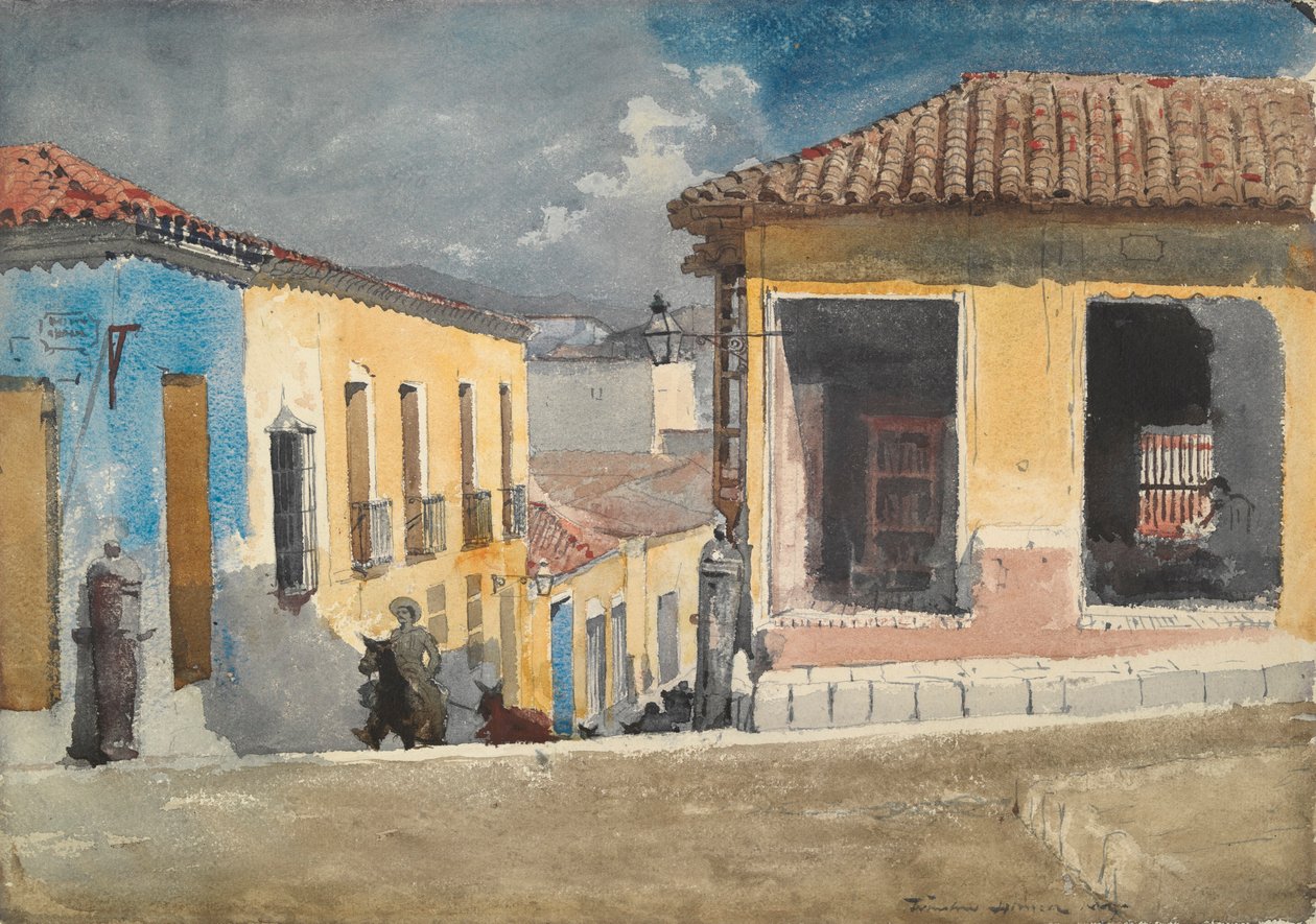 Santiago de Cuba, Gatescene av Winslow Homer