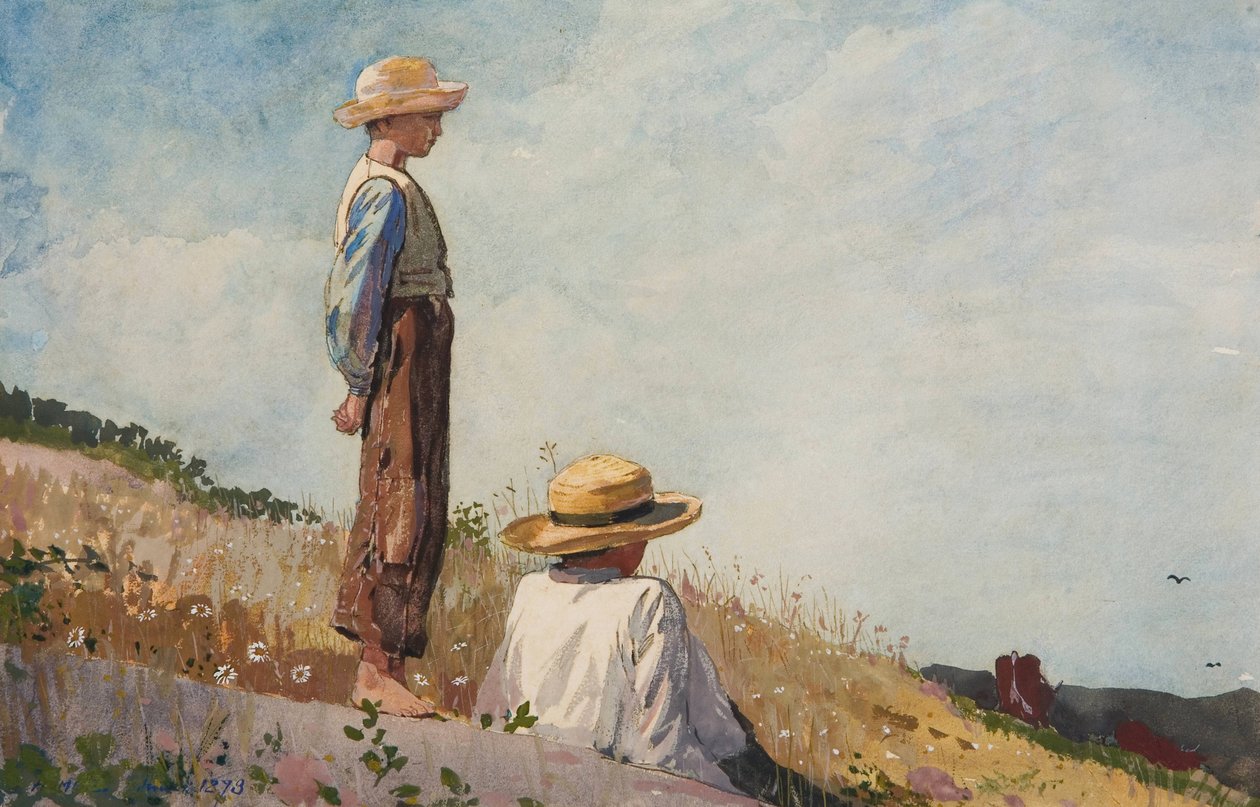 Den blå gutten av Winslow Homer