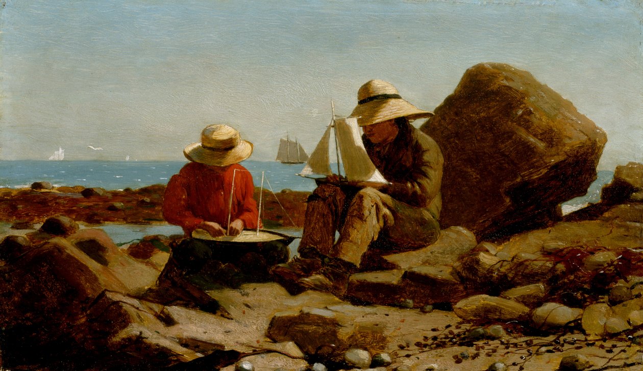 Båtbyggerne av Winslow Homer