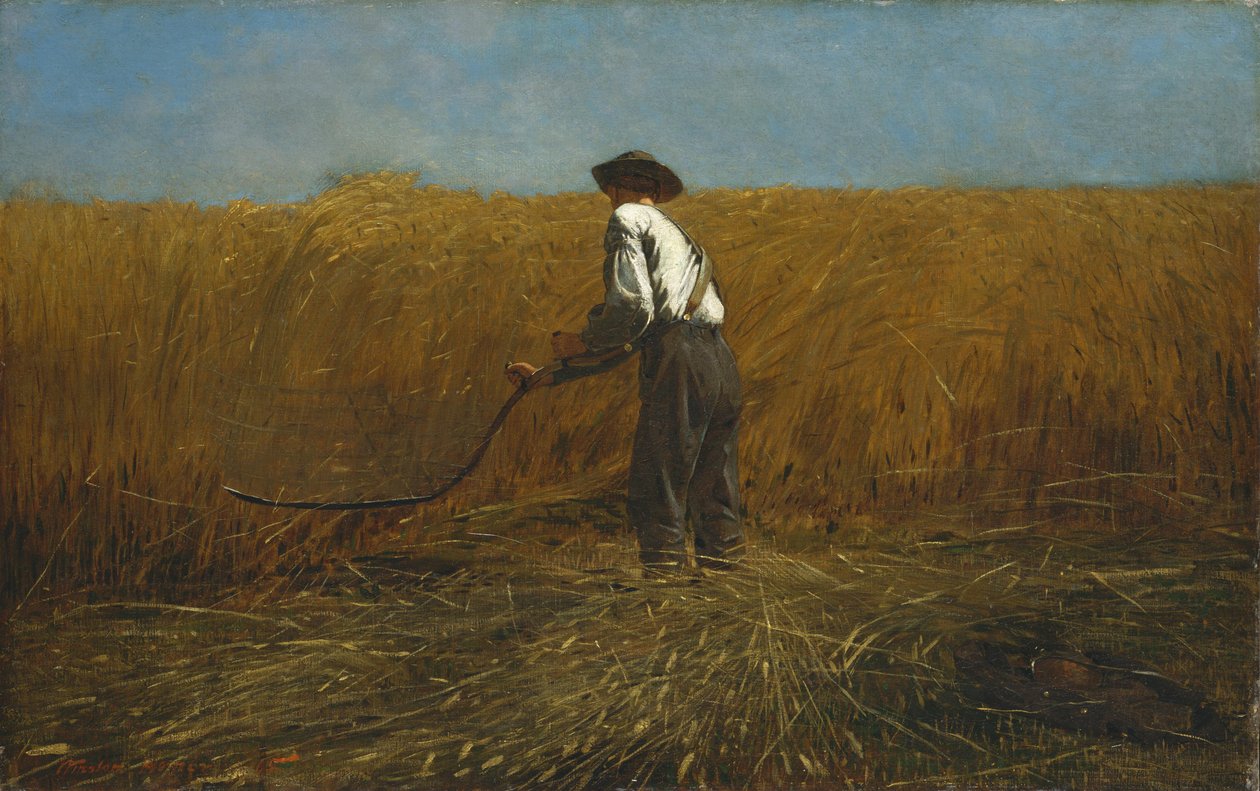 Veteranen på et nytt felt av Winslow Homer