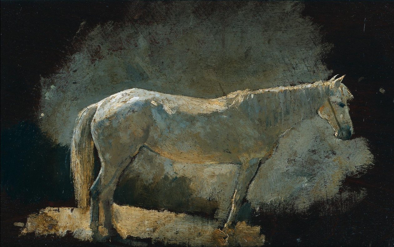 Hvit hoppe av Winslow Homer