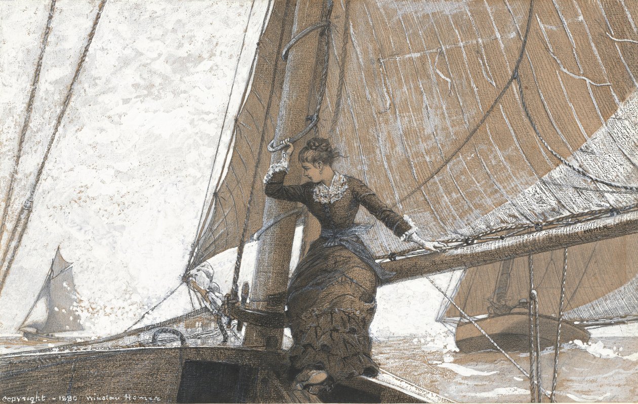 Yachting Girl av Winslow Homer