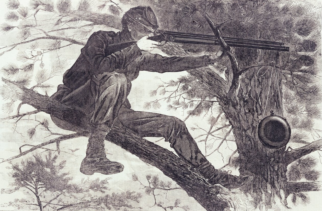 En skarpskytter på pikettjeneste av Winslow Homer