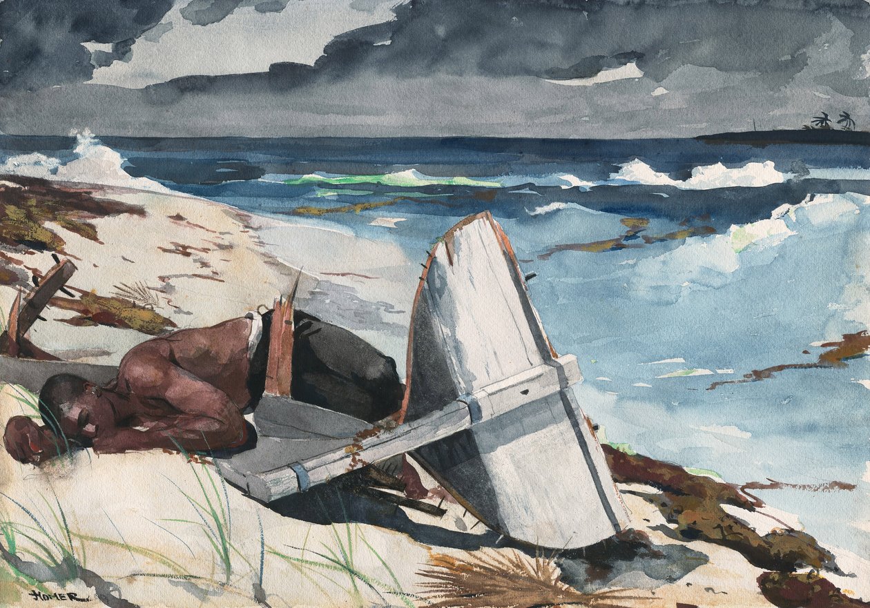 Etter orkanen, Bahamas, 1899 av Winslow Homer