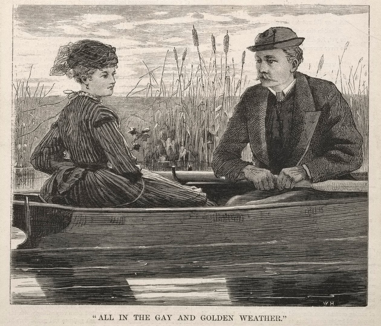 Alt i det homofile og gylne været, 1869. av Winslow Homer