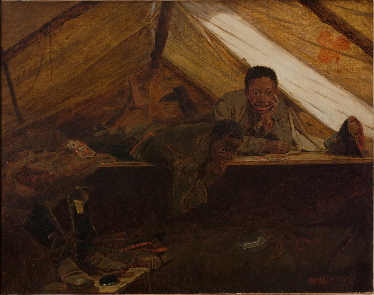 Militærstøvler av Winslow Homer