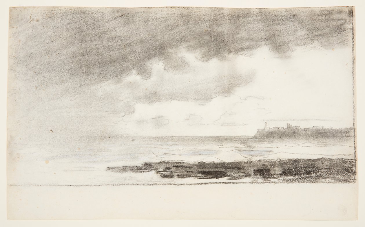 Bay ved Cullercoats, England av Winslow Homer