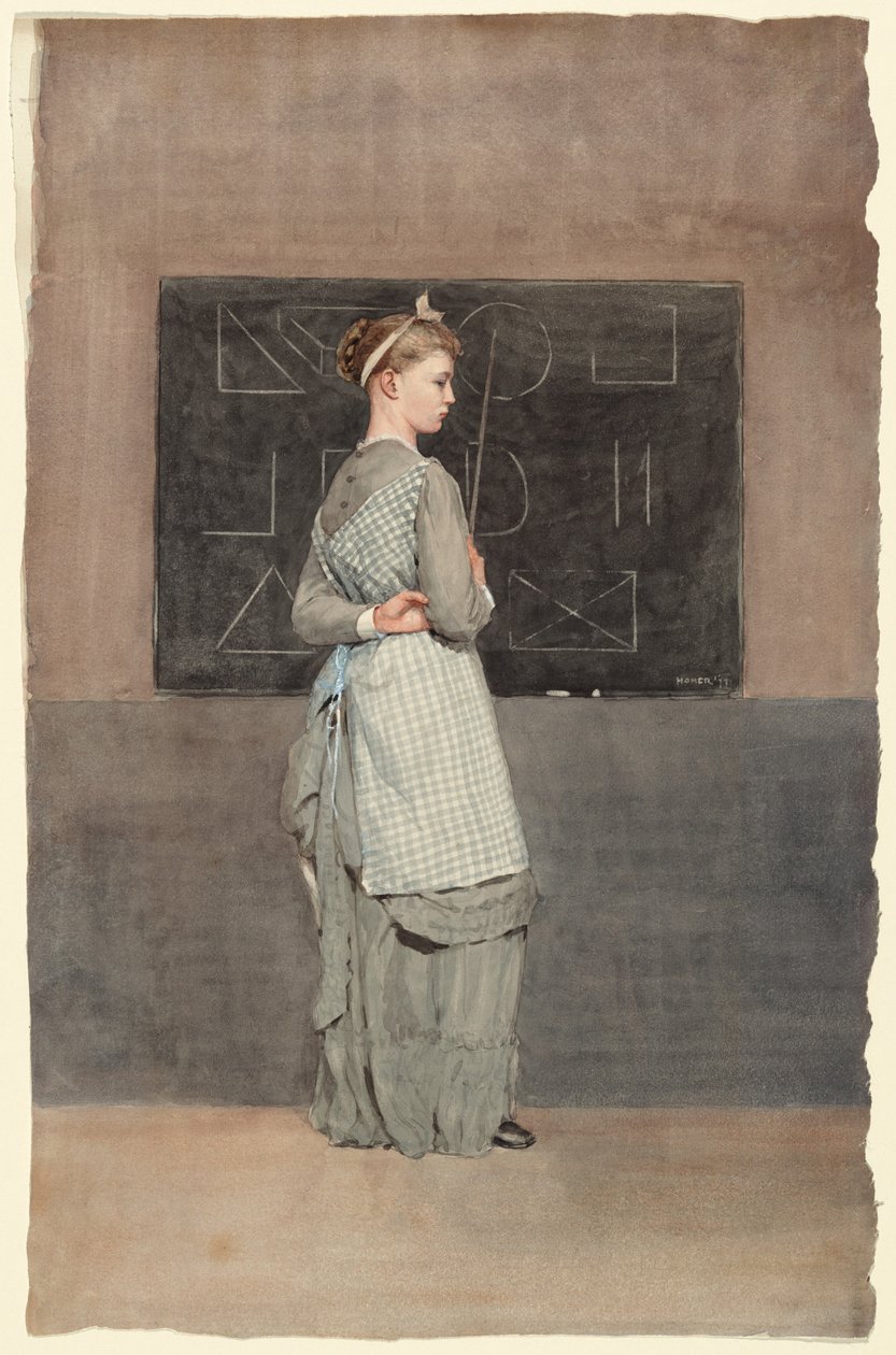 Tavle, 1877. av Winslow Homer