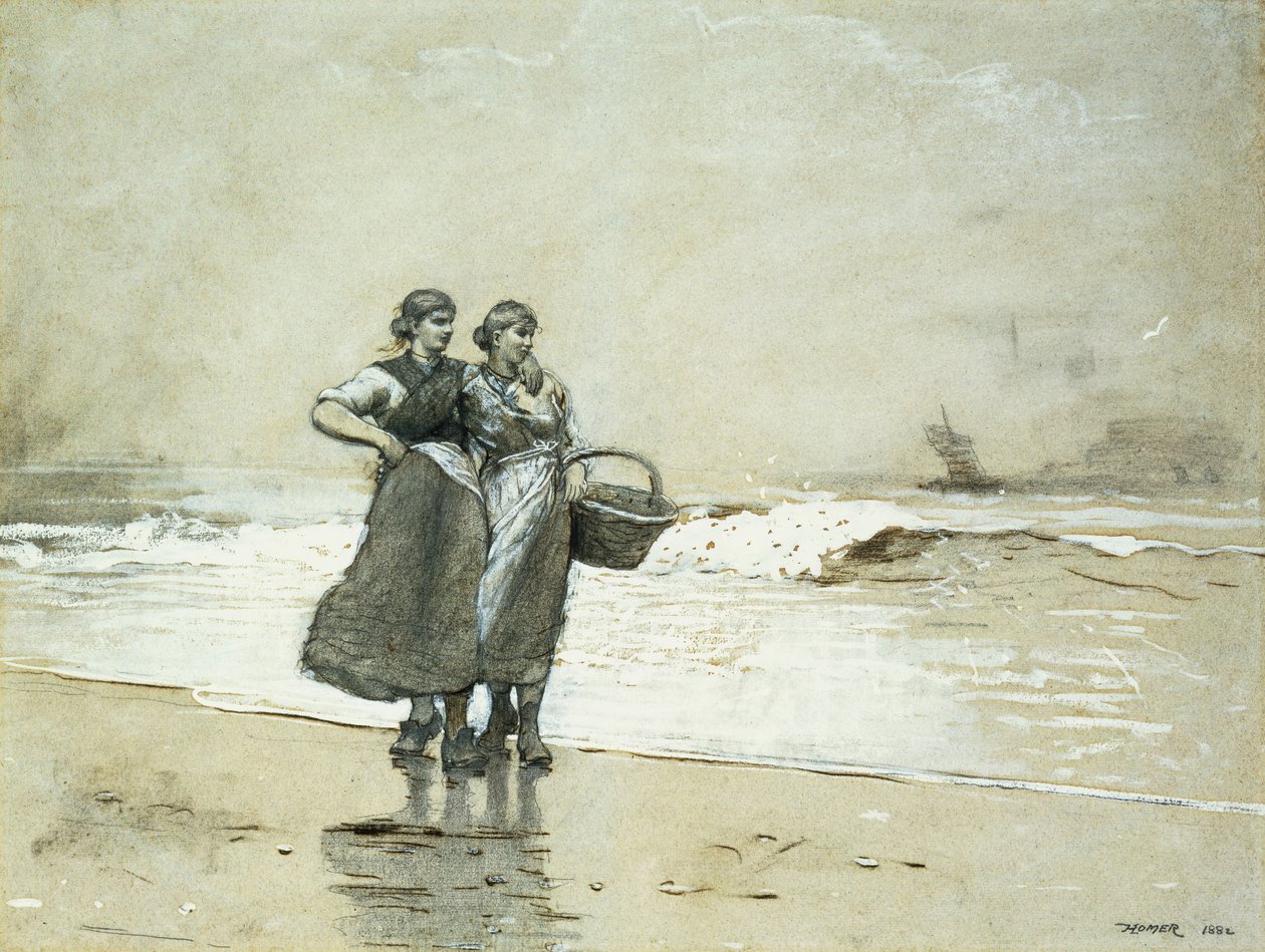 Blyth Sands, 1882 av Winslow Homer
