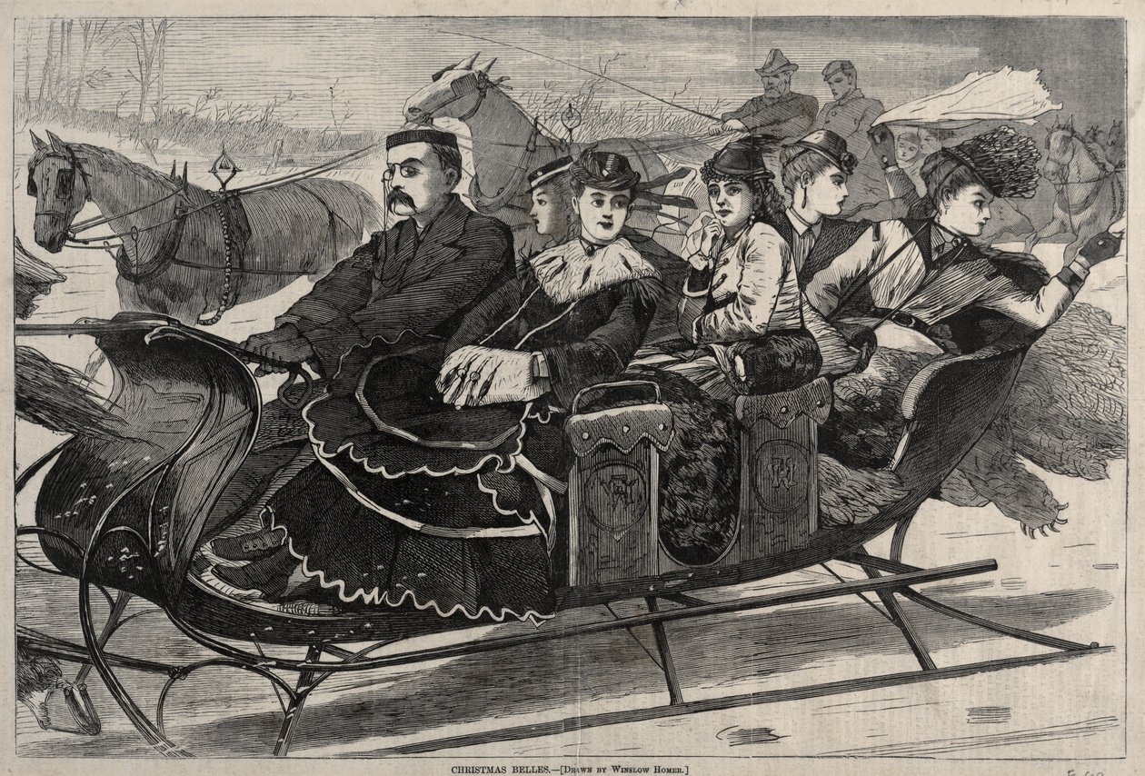 Christmas Belles av Winslow Homer