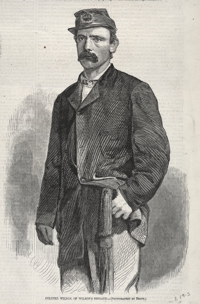 Oberst Wilson, fra Wilsons Brigade, 1861. av Winslow Homer