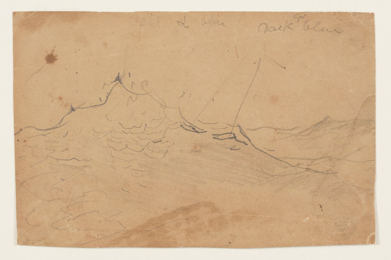 Combers i et stormfullt hav av Winslow Homer
