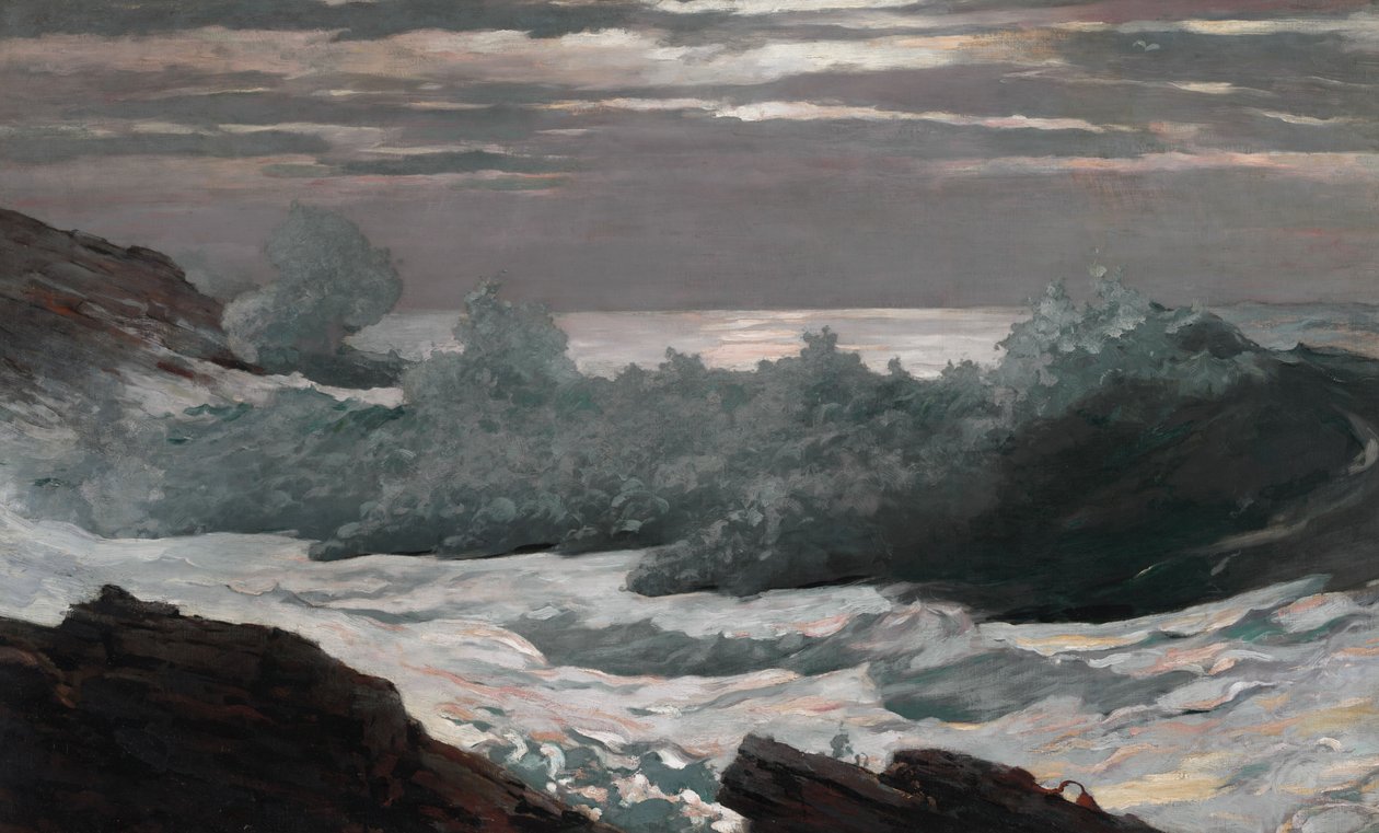 Tidlig morgen etter en storm på havet, 1900-02 av Winslow Homer