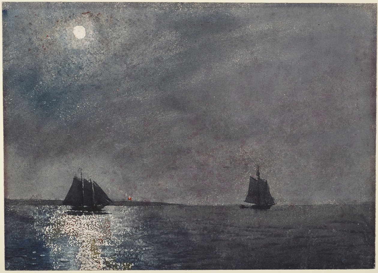 Fyret ved Eastern Point av Winslow Homer