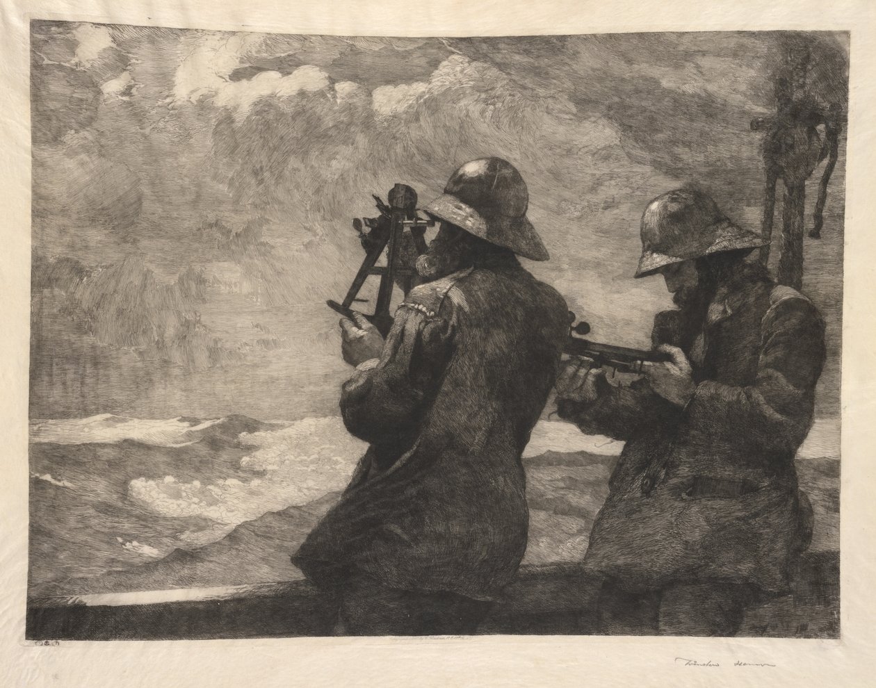 Åtte klokkeslag av Winslow Homer