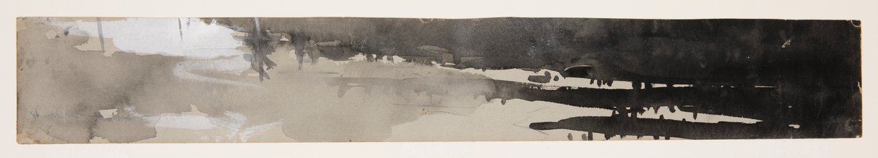 Fragment av "Trout Fishing, Lake St. John, Quebec" av Winslow Homer