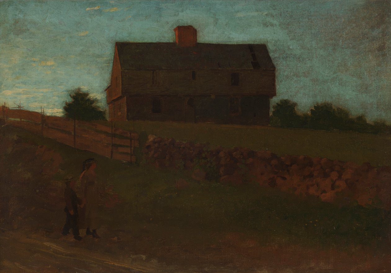 Garrison House, York, Maine av Winslow Homer