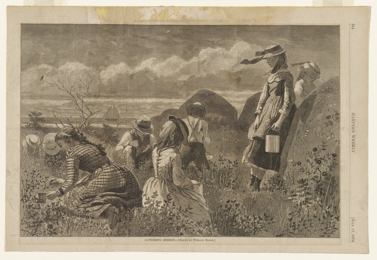 Bærplukking av Winslow Homer